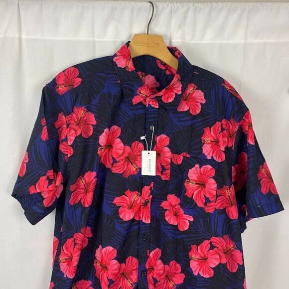 Enlision Hawaiian Button Down Shirt Men's XL NWT. - Picture 3 of 12